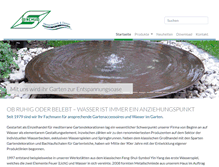 Tablet Screenshot of gartensinemus.de